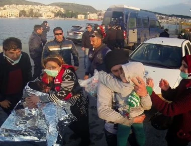 67 αλλοδαποί περισυλλέχθησαν από το ελληνικό Λιμενικό στα ανοιχτά της Λέσβου
